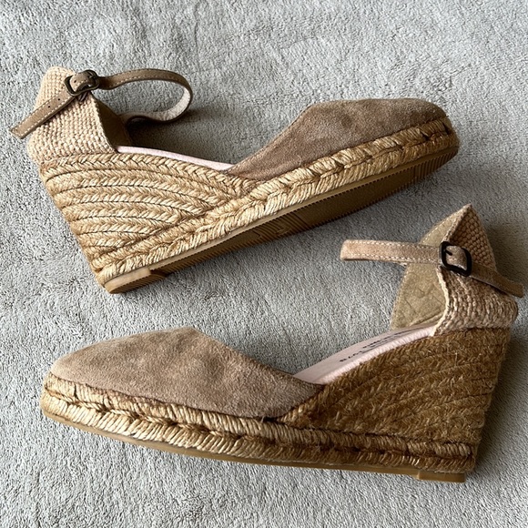 Gaimo Suede Wedge Espadrilles - Picture 7 of 15